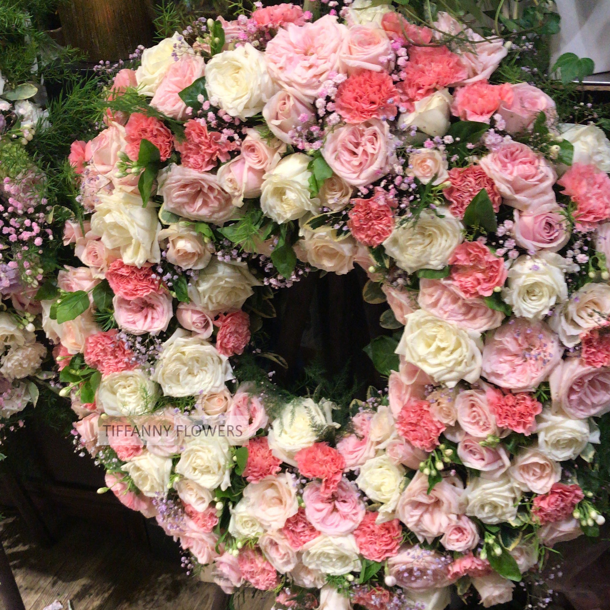 Funeral flower basket FU4